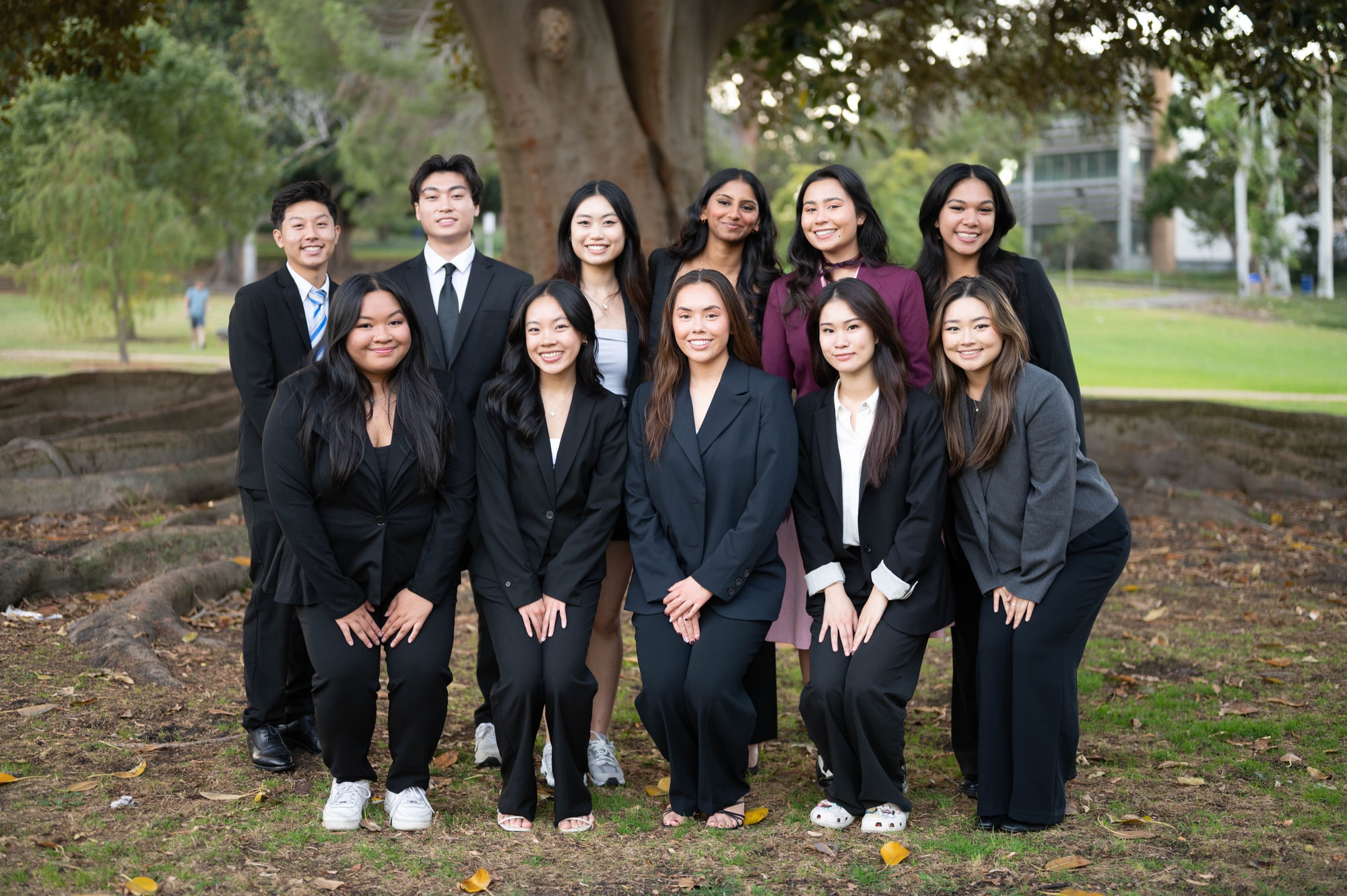 DDS members smiling together